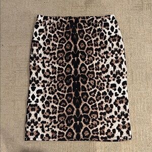 MOA USA Animal Print Pencil Skirt